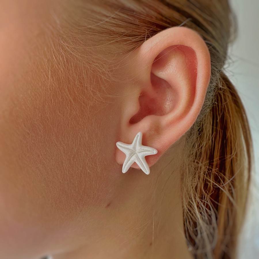 Auskarai Jūrų žvaigždės |Mažos|AUP-39